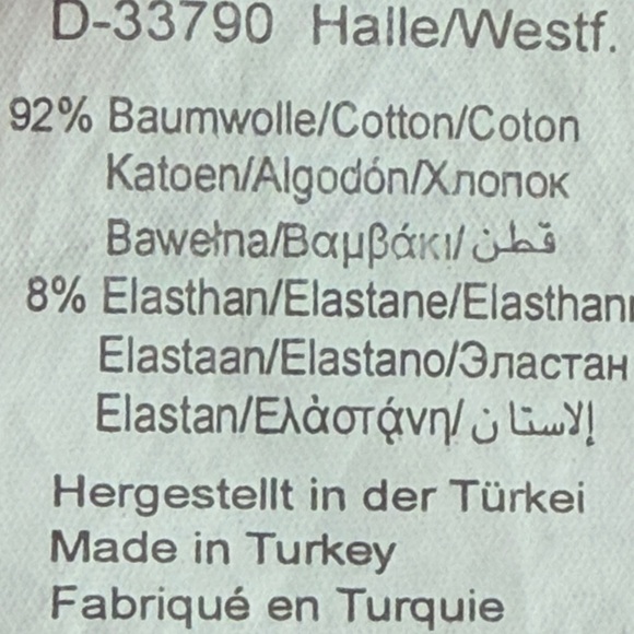 Gerry Weber Casual Abstract Embellished Long Sleeve Cotton Top Size 18 Black Tan - Picture 11 of 14